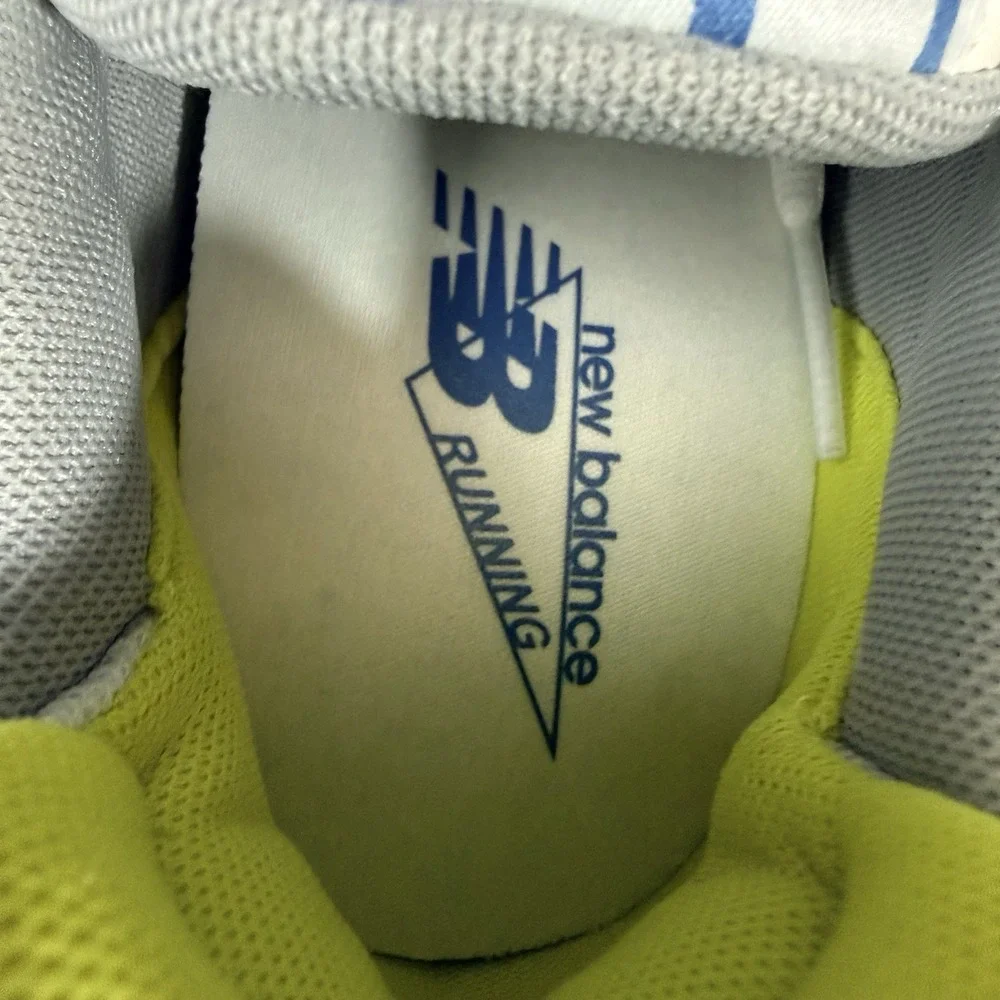 New Balance 1000 Mens Size 8.5 Shoes M1000CA‎ Sea Salt Heron Blue Sneaker White